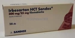 IRBESARTAN HCT SANDOZ 300 mg/25 mg filmtabletta
