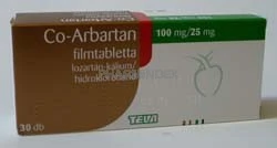 CO-ARBARTAN 100 mg/25 mg filmtabletta