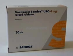 doxazosin magas vérnyomás esetén