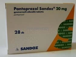 PANTOPRAZOL SANDOZ 20 mg gyomornedv-ellenálló tabletta