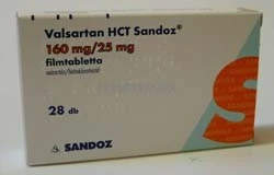 VALSARTAN HCT SANDOZ 160 mg/25 mg filmtabletta