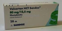 VALSARTAN HCT SANDOZ 80 mg/12,5 mg filmtabletta