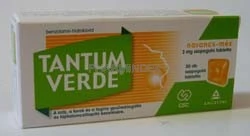 TANTUM VERDE narancs-méz 3 mg szopogató tabletta