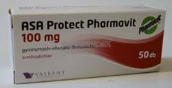 ASA PROTECT PHARMAVIT 100 mg gyomornedv-ellenálló filmtabletta
