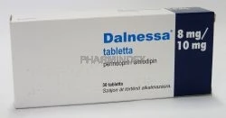 DALNESSA 8 mg/10 mg tabletta