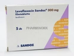 LEVOFLOXACIN SANDOZ 500 mg filmtabletta