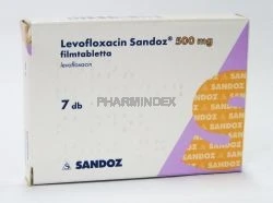 LEVOFLOXACIN SANDOZ 500 mg filmtabletta
