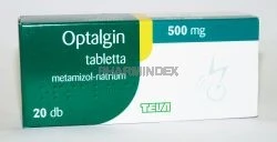 OPTALGIN 500 mg tabletta