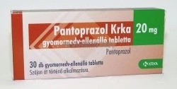 PANTOPRAZOL KRKA 20 mg gyomornedv-ellenálló tabletta