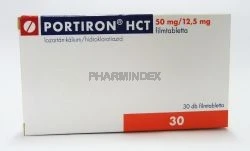 PORTIRON HCT 50 mg/12,5 mg filmtabletta