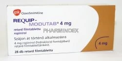 REQUIP-MODUTAB 4 mg retard filmtabletta