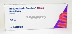 ROSUVASTATIN SANDOZ 40 mg filmtabletta