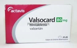 VALSOCARD 80 mg filmtabletta