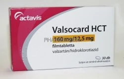 VALSOCARD HCT 160 mg/12,5 mg filmtabletta