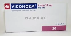 VIDONORM 4 mg/10 mg tabletta
