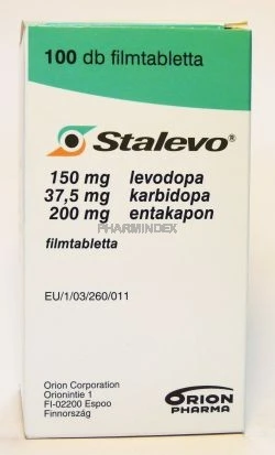 STALEVO 150 mg/37,5 mg/200 mg filmtabletta