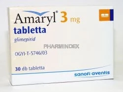 AMARYL 3 mg tabletta