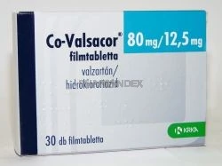 CO-VALSACOR 80 mg/12,5 mg filmtabletta