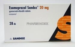 ESOMEPRAZOL SANDOZ 20 mg gyomornedv-ellenálló tabletta