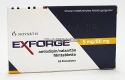EXFORGE 5 mg/80 mg filmtabletta