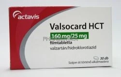 VALSOCARD HCT 160 mg/25 mg filmtabletta