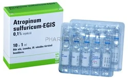 ATROPINUM SULFURICUM-EGIS 1 mg/ml oldatos injekció