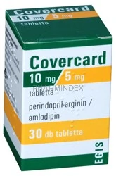 COVERCARD 10 mg/5 mg tabletta