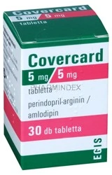 COVERCARD 5 mg/5 mg tabletta