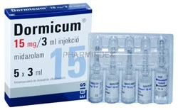 DORMICUM 5 mg/ml oldatos injekció