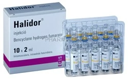 HALIDOR 50 mg oldatos injekció