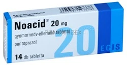 NOACID 20 mg gyomornedv-ellenálló tabletta