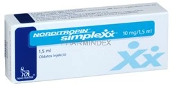 NORDITROPIN SIMPLEXX 10 mg/1,5 ml oldatos injekció patronban