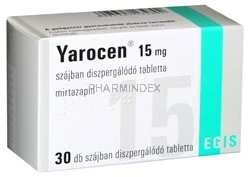 YAROCEN 15 mg szájban diszpergálódó tabletta