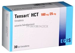 TENSART HCT 160 mg/25 mg filmtabletta