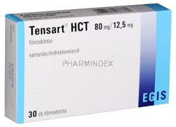 TENSART HCT 80 mg/12,5 mg filmtabletta
