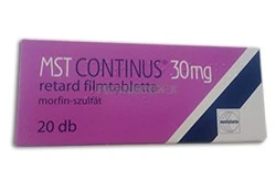 MST CONTINUS 30 mg retard filmtabletta