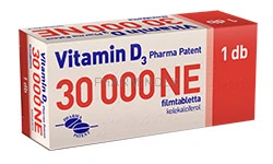 Vitamin D3 Pharma Patent 30000 Ne Filmtabletta