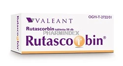 RUTASCORBIN 20 mg/50 mg tabletta