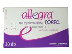 ALLEGRA FORTE 180 mg filmtabletta