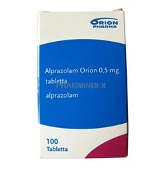 ALPRAZOLAM ORION 0,5 mg tabletta