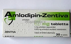 amlodipin a magas vérnyomás kezelésében