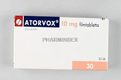 ATORVOX 10 mg filmtabletta