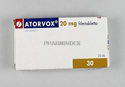 ATORVOX 20 mg filmtabletta