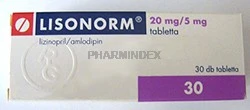 LISONORM 20 mg/5 mg tabletta