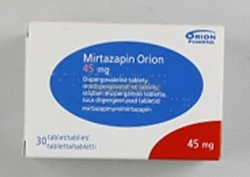 MIRTAZAPIN ORION 45 mg szájban diszpergálódó tabletta