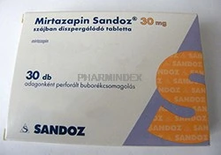 MIRTAZAPIN SANDOZ 30 mg szájban diszpergálódó tabletta
