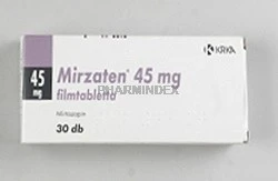 MIRZATEN 45 mg filmtabletta