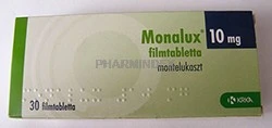 MONALUX 10 mg filmtabletta