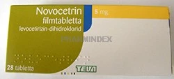 NOVOCETRIN 5 mg filmtabletta
