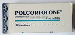 POLCORTOLONE 4 mg tabletta